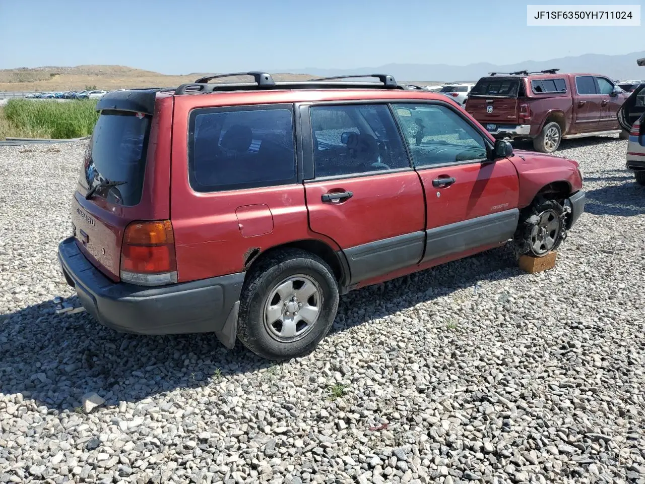 2000 Subaru Forester L VIN: JF1SF6350YH711024 Lot: 60251835