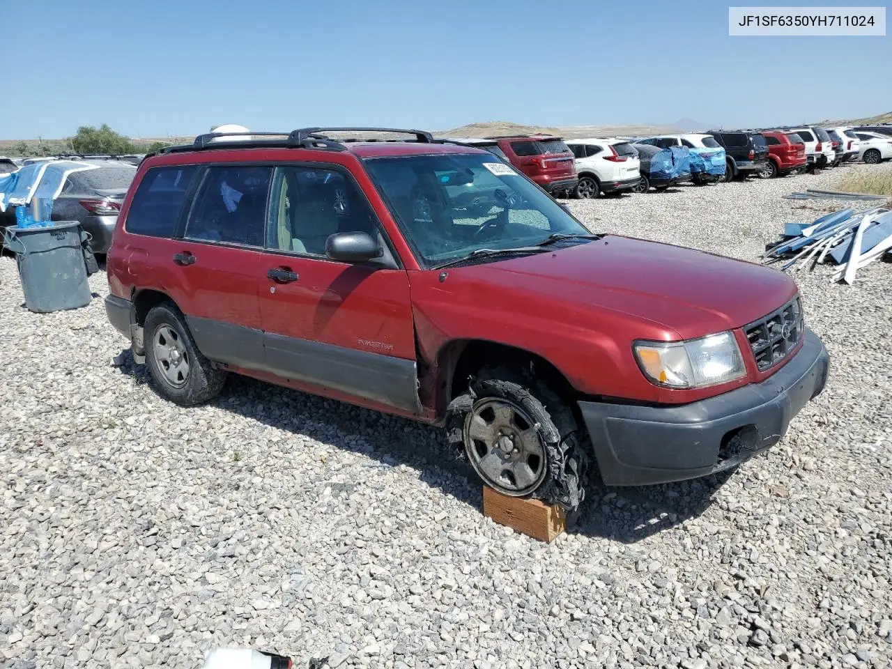 2000 Subaru Forester L VIN: JF1SF6350YH711024 Lot: 60251835