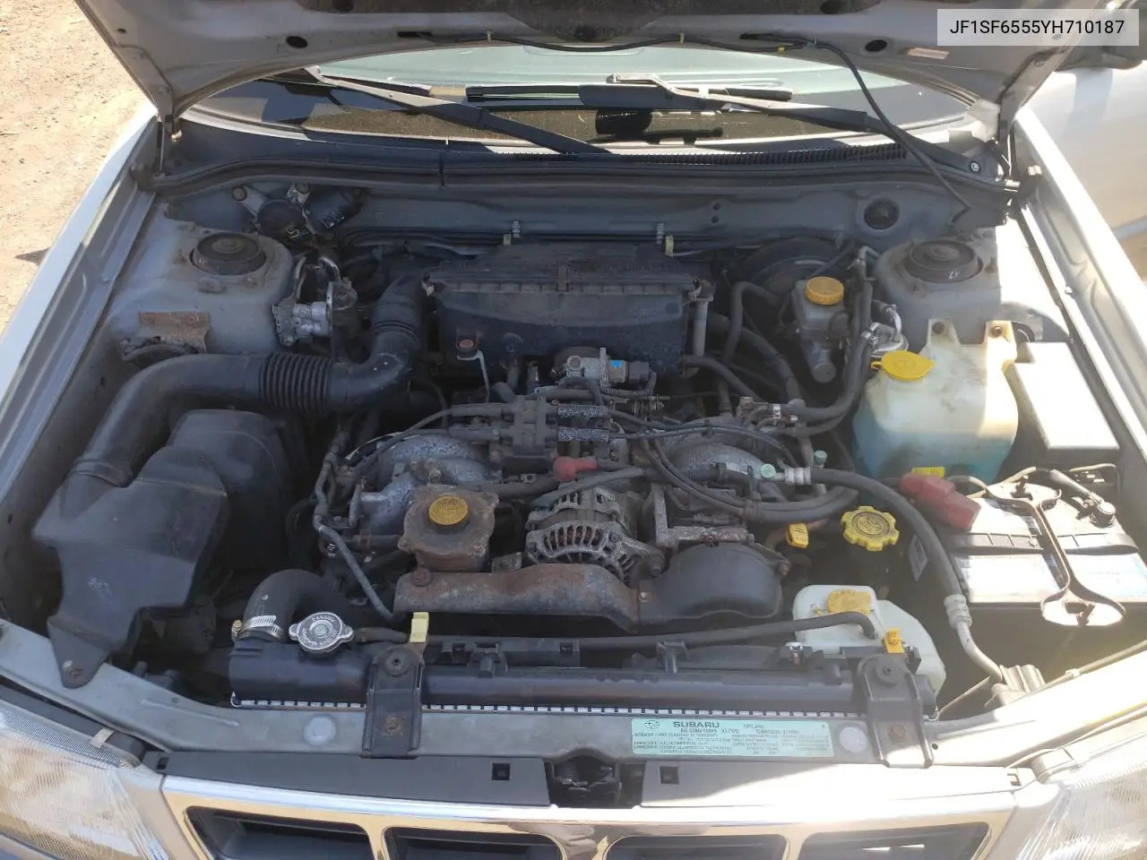 2000 Subaru Forester S VIN: JF1SF6555YH710187 Lot: 61556665