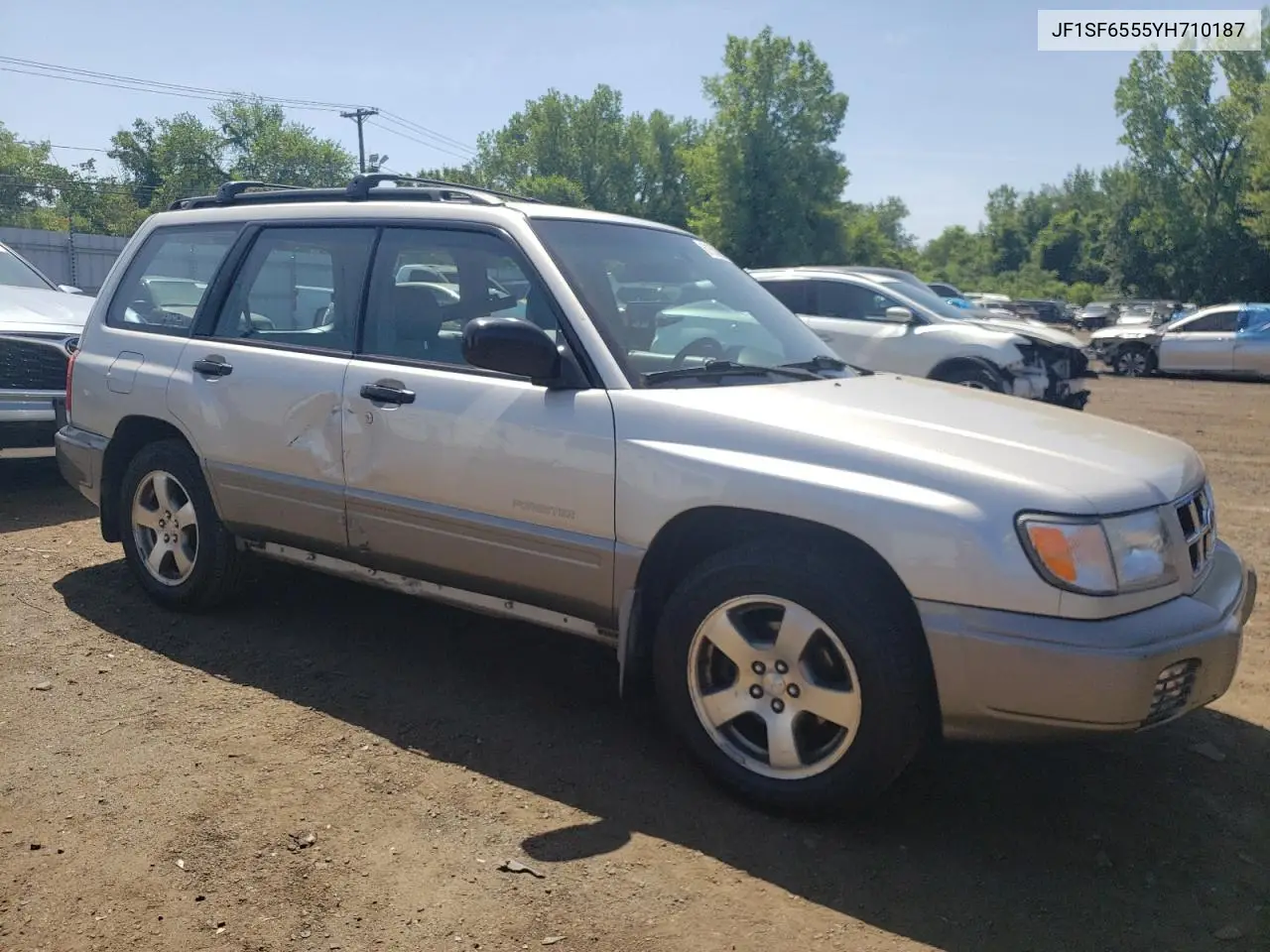 2000 Subaru Forester S VIN: JF1SF6555YH710187 Lot: 61556665