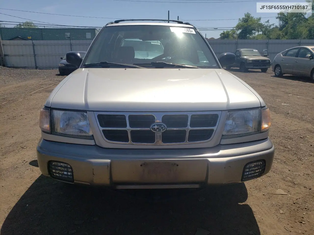 2000 Subaru Forester S VIN: JF1SF6555YH710187 Lot: 61556665