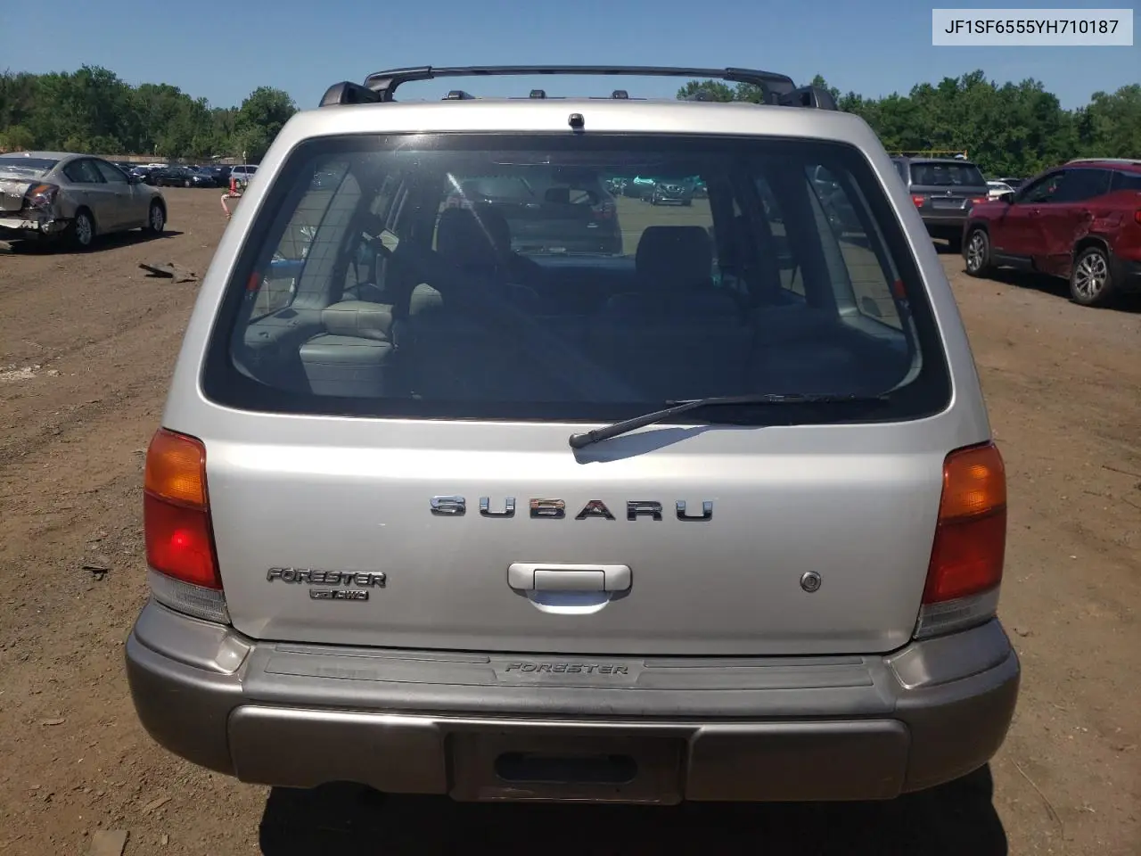 2000 Subaru Forester S VIN: JF1SF6555YH710187 Lot: 61556665