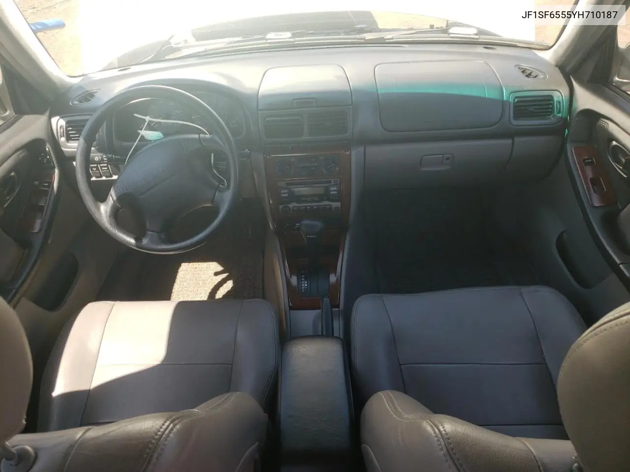 2000 Subaru Forester S VIN: JF1SF6555YH710187 Lot: 61556665