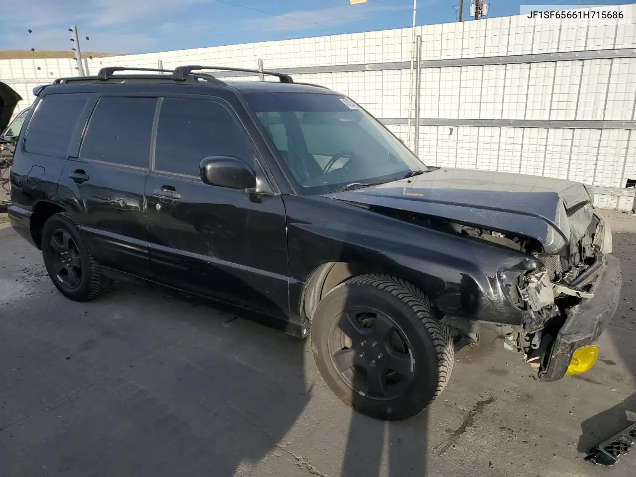 2001 Subaru Forester S VIN: JF1SF65661H715686 Lot: 48354435