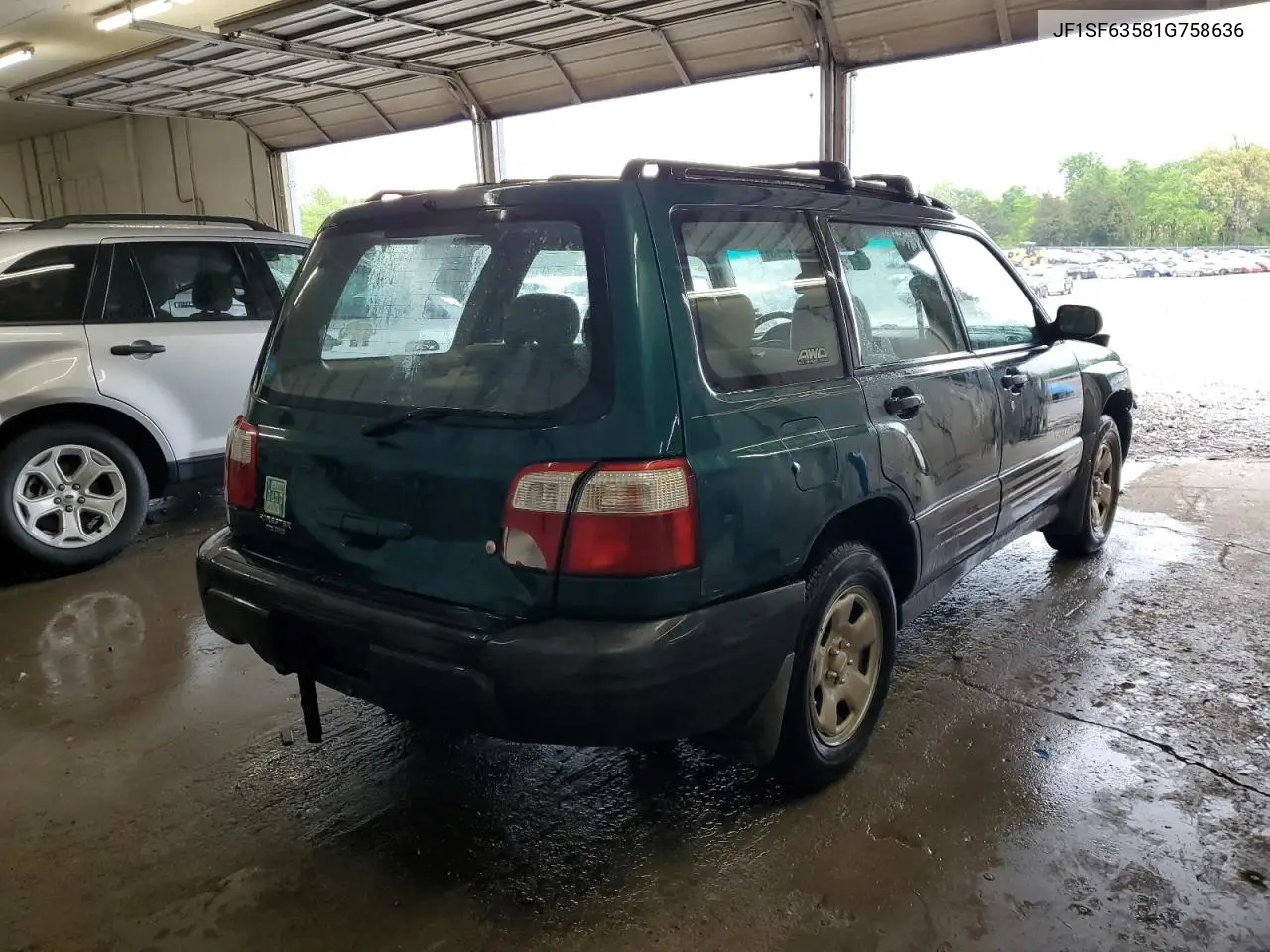 2001 Subaru Forester L VIN: JF1SF63581G758636 Lot: 53953815
