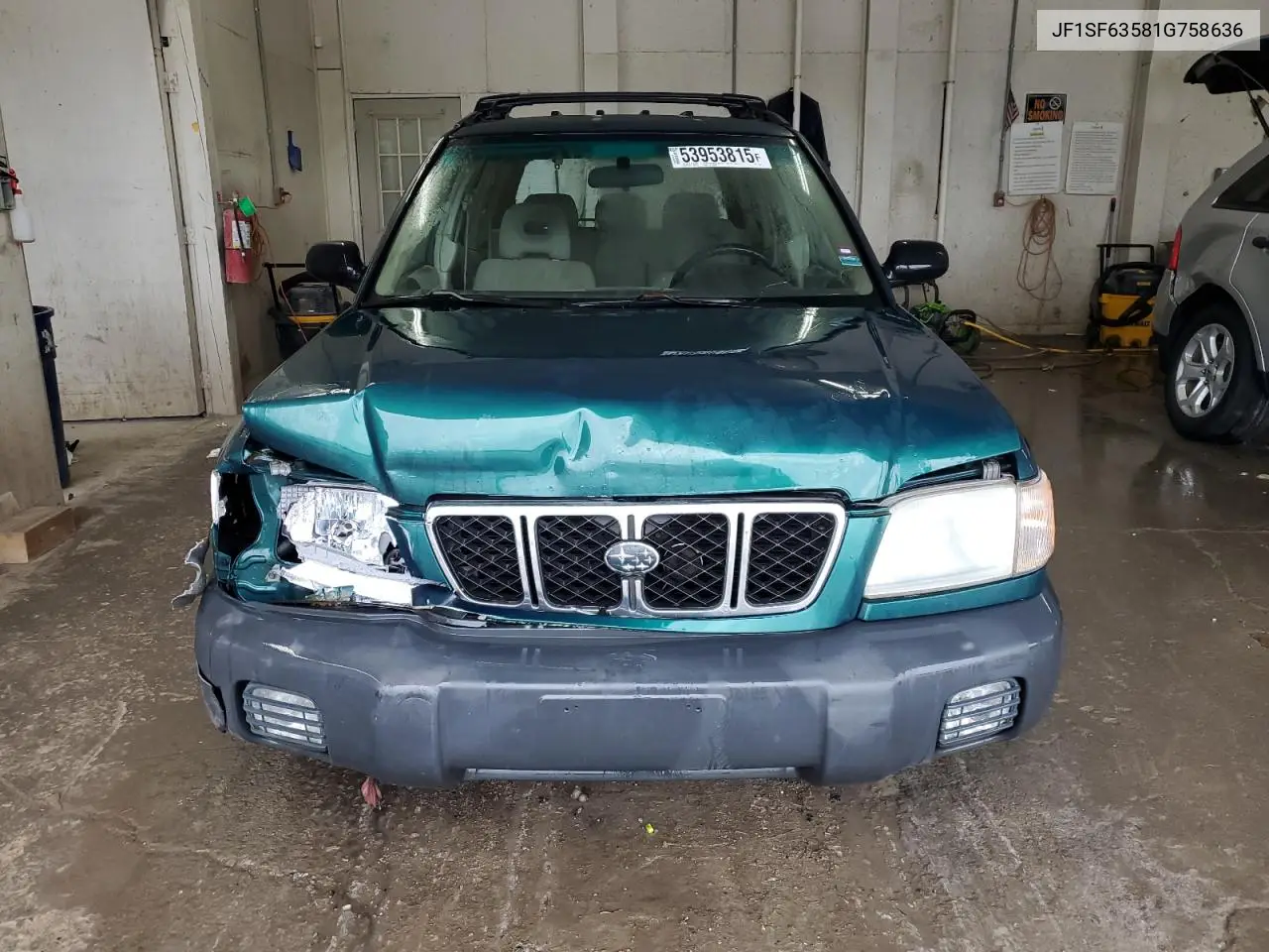 2001 Subaru Forester L VIN: JF1SF63581G758636 Lot: 53953815