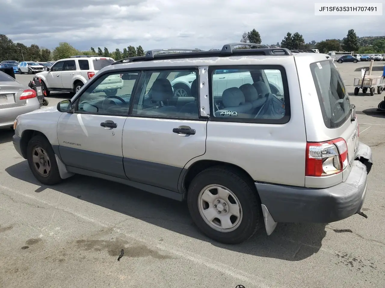 2001 Subaru Forester L VIN: JF1SF63531H707491 Lot: 54688035