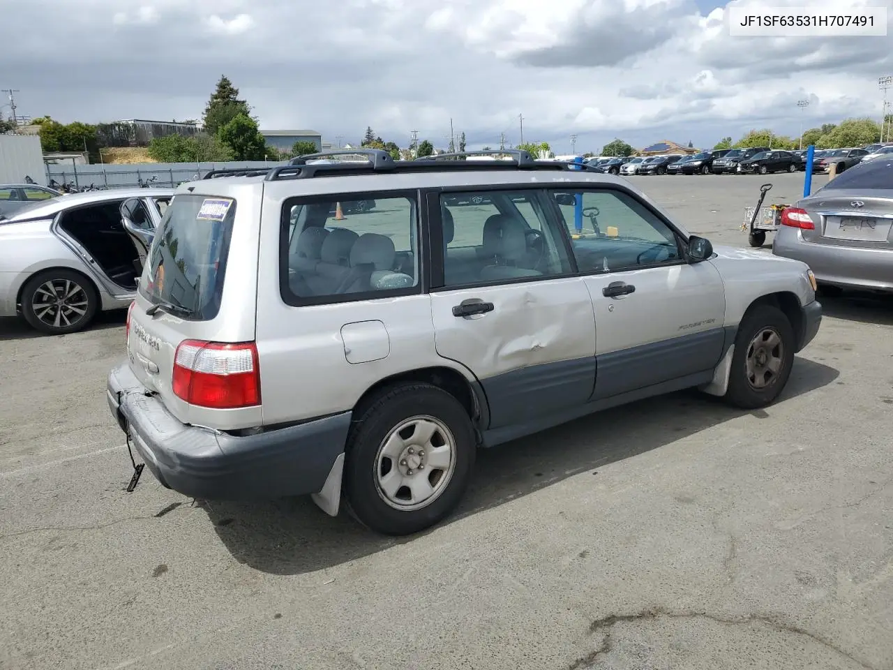 2001 Subaru Forester L VIN: JF1SF63531H707491 Lot: 54688035