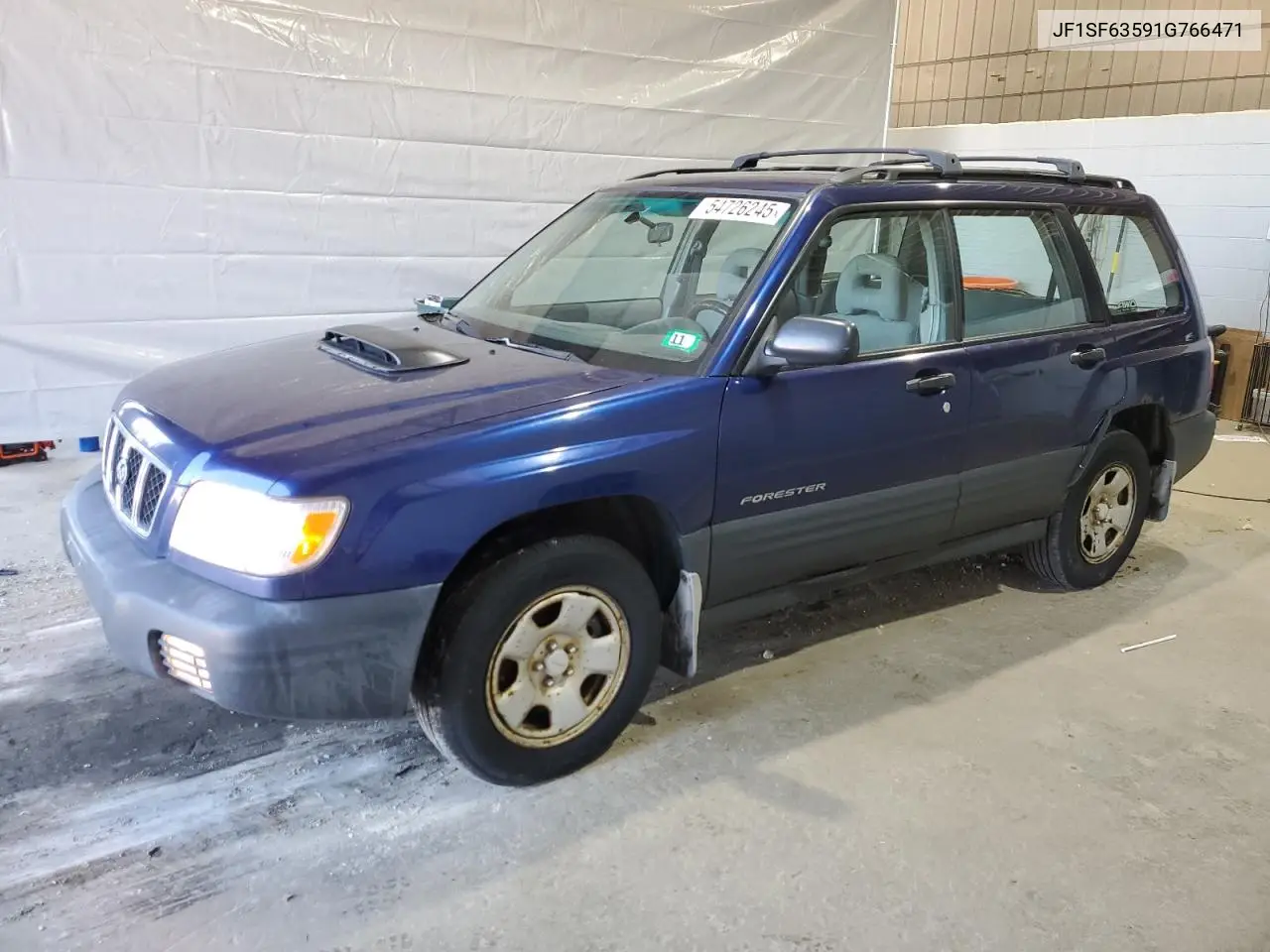 2001 Subaru Forester L VIN: JF1SF63591G766471 Lot: 54726245