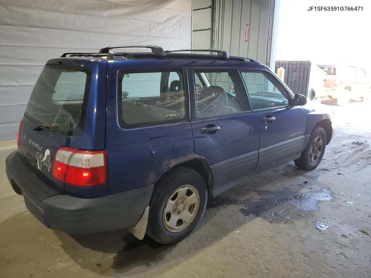 2001 Subaru Forester L VIN: JF1SF63591G766471 Lot: 54726245