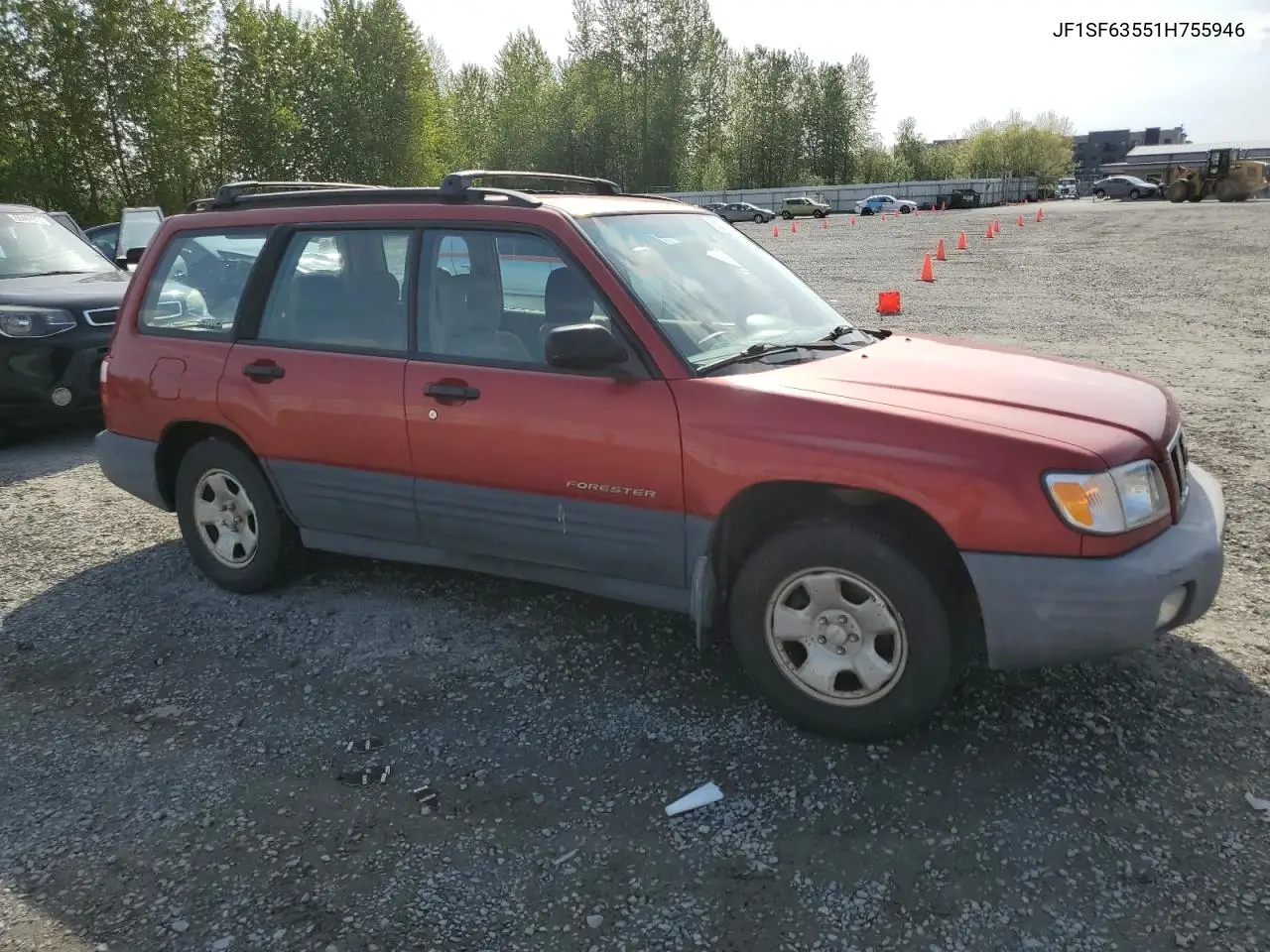2001 Subaru Forester L VIN: JF1SF63551H755946 Lot: 55270965
