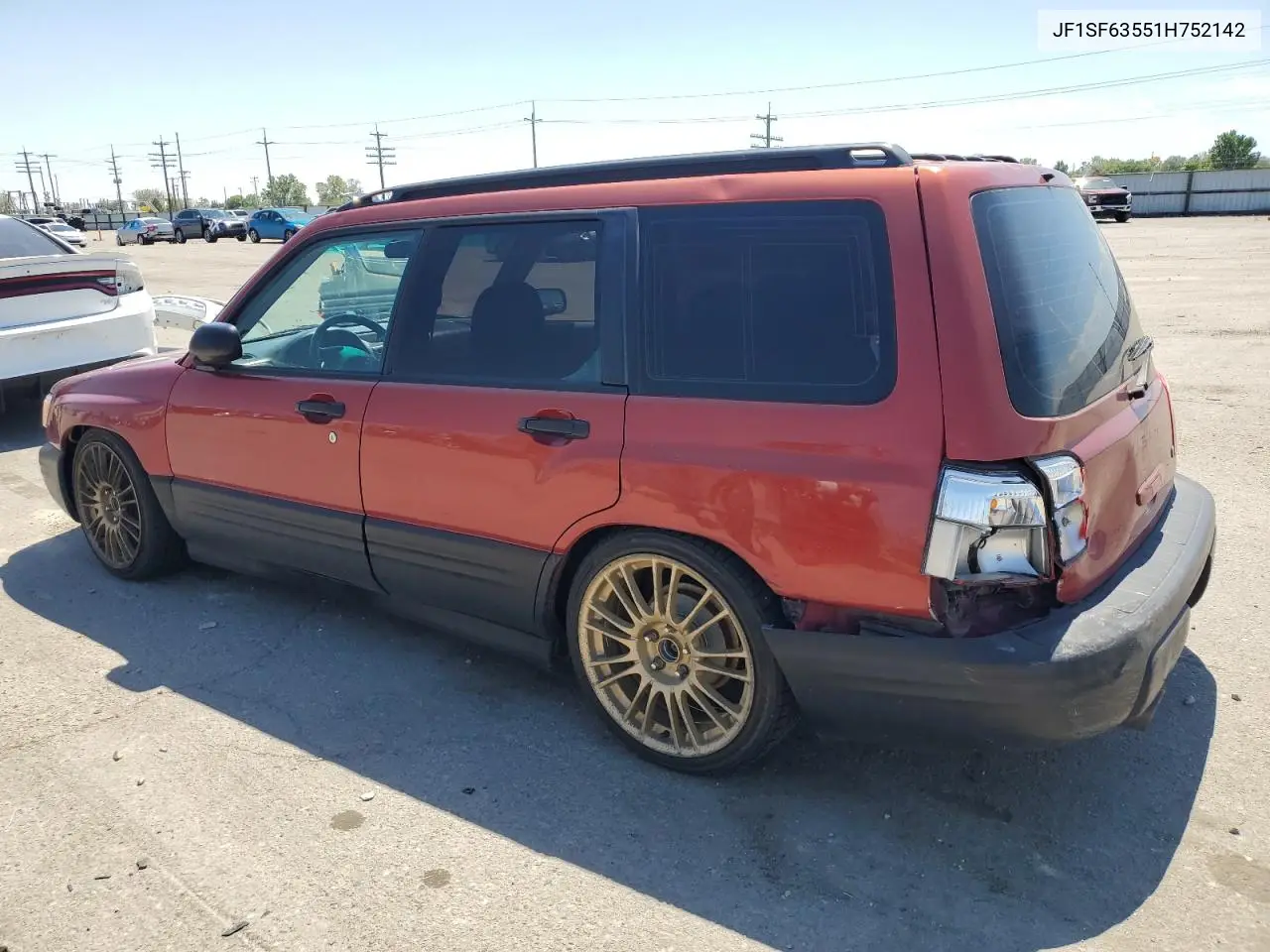 2001 Subaru Forester L VIN: JF1SF63551H752142 Lot: 56117725
