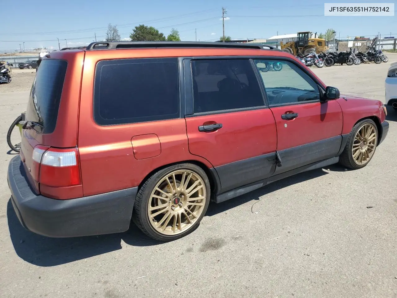 2001 Subaru Forester L VIN: JF1SF63551H752142 Lot: 56117725