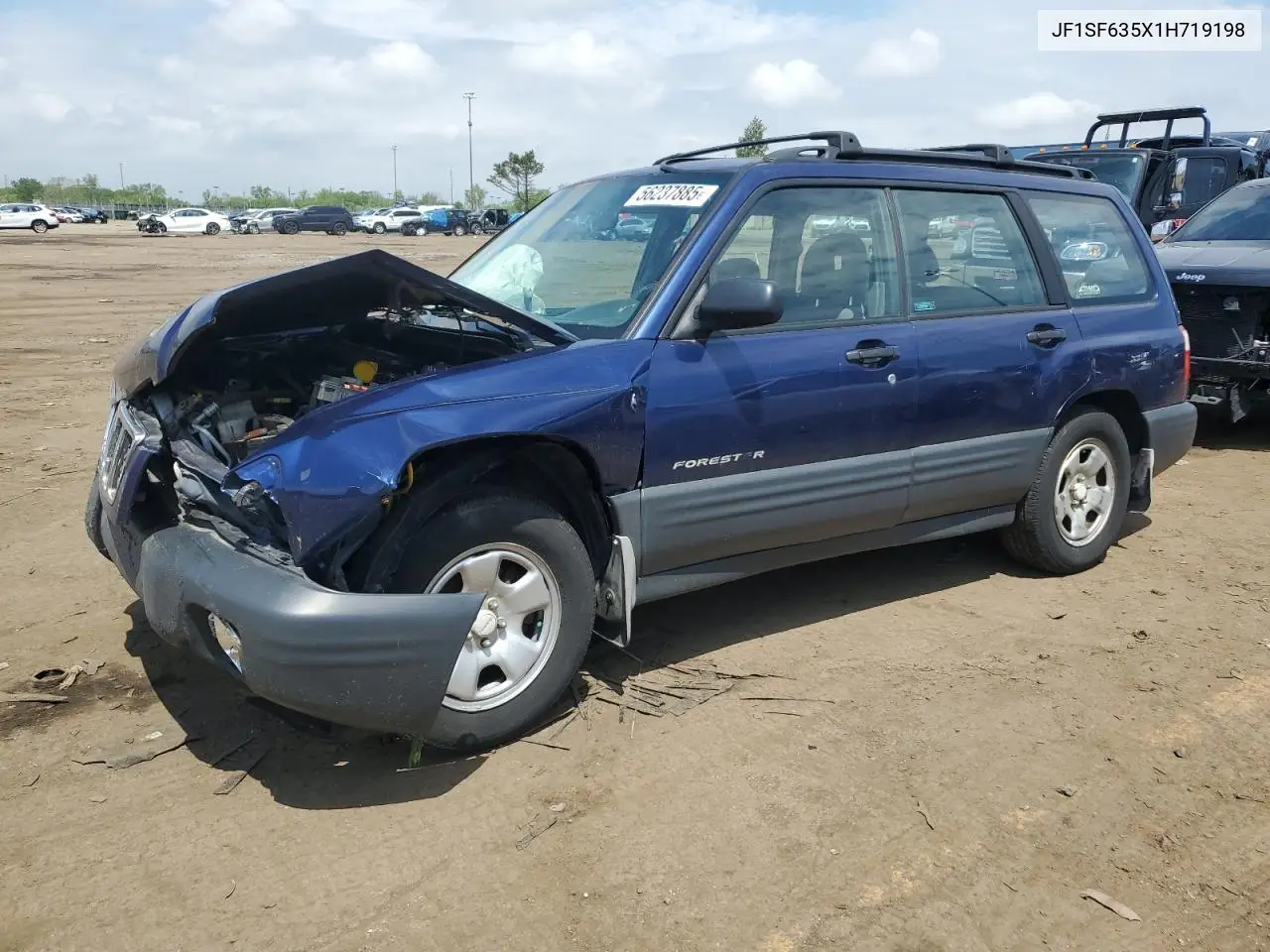 2001 Subaru Forester L VIN: JF1SF635X1H719198 Lot: 56237885