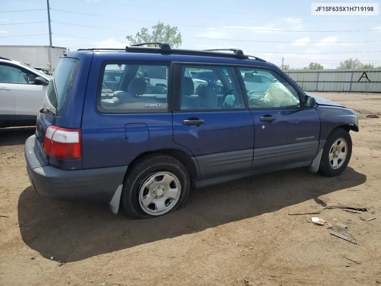 2001 Subaru Forester L VIN: JF1SF635X1H719198 Lot: 56237885