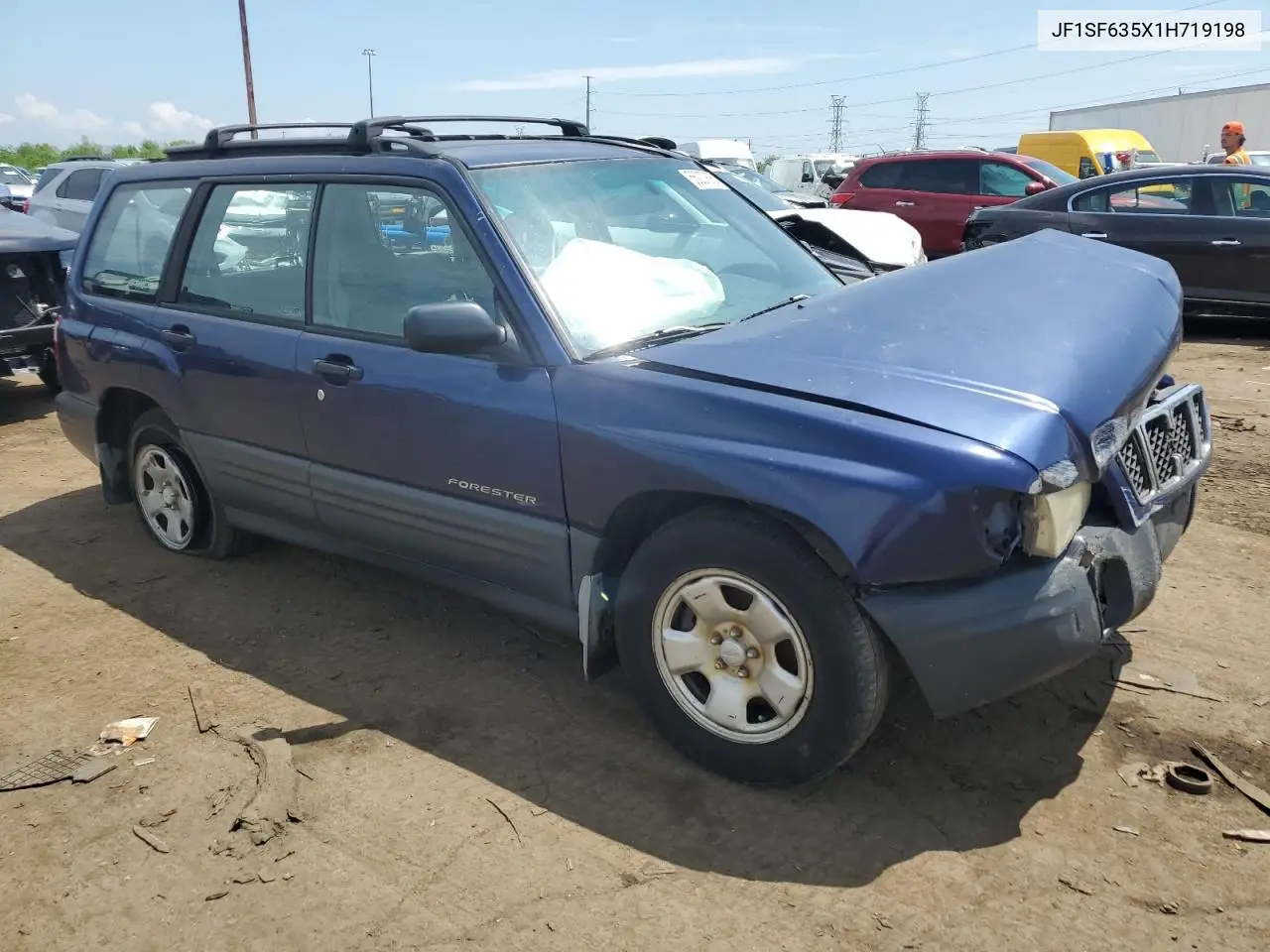 2001 Subaru Forester L VIN: JF1SF635X1H719198 Lot: 56237885