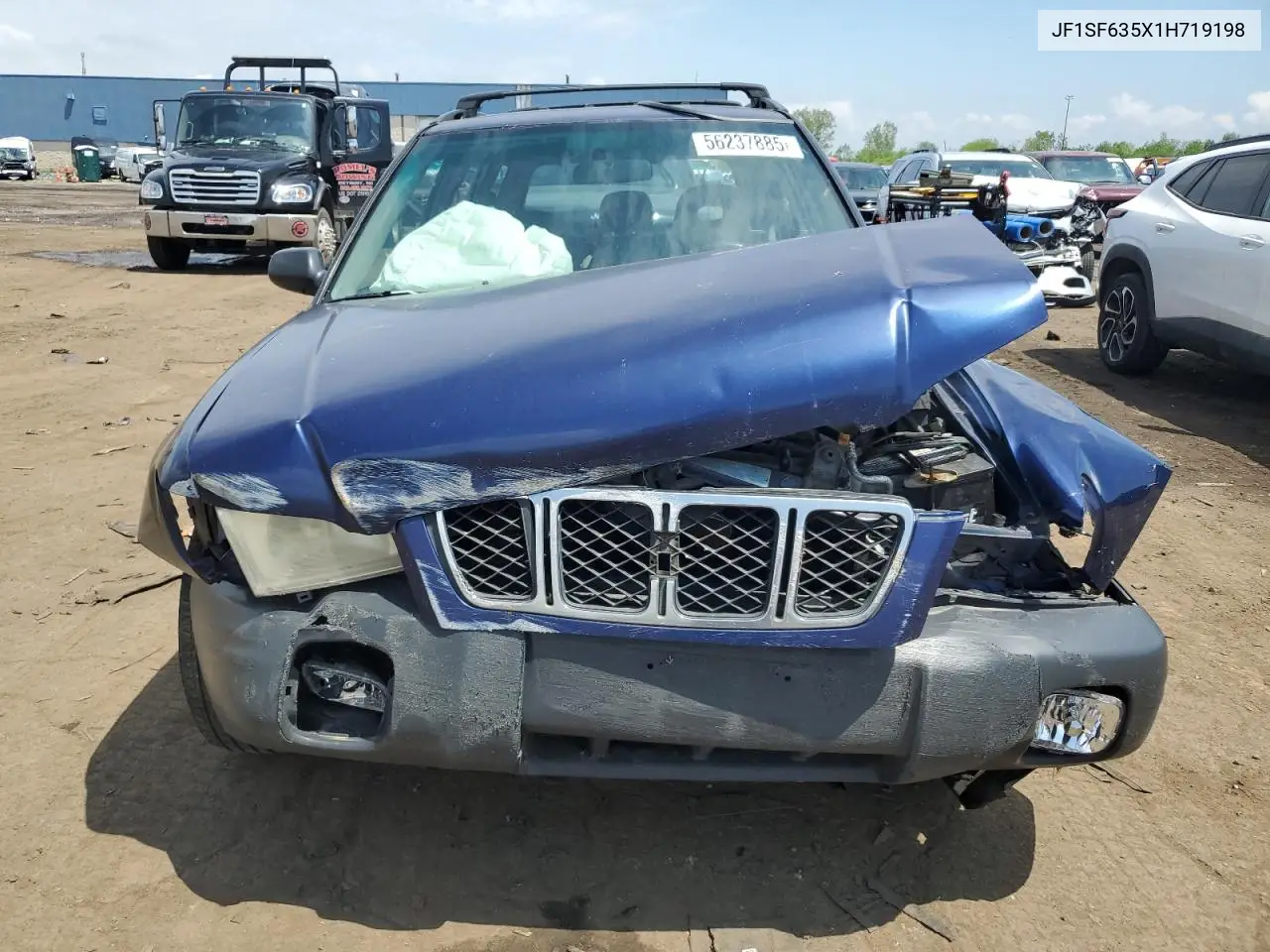 2001 Subaru Forester L VIN: JF1SF635X1H719198 Lot: 56237885