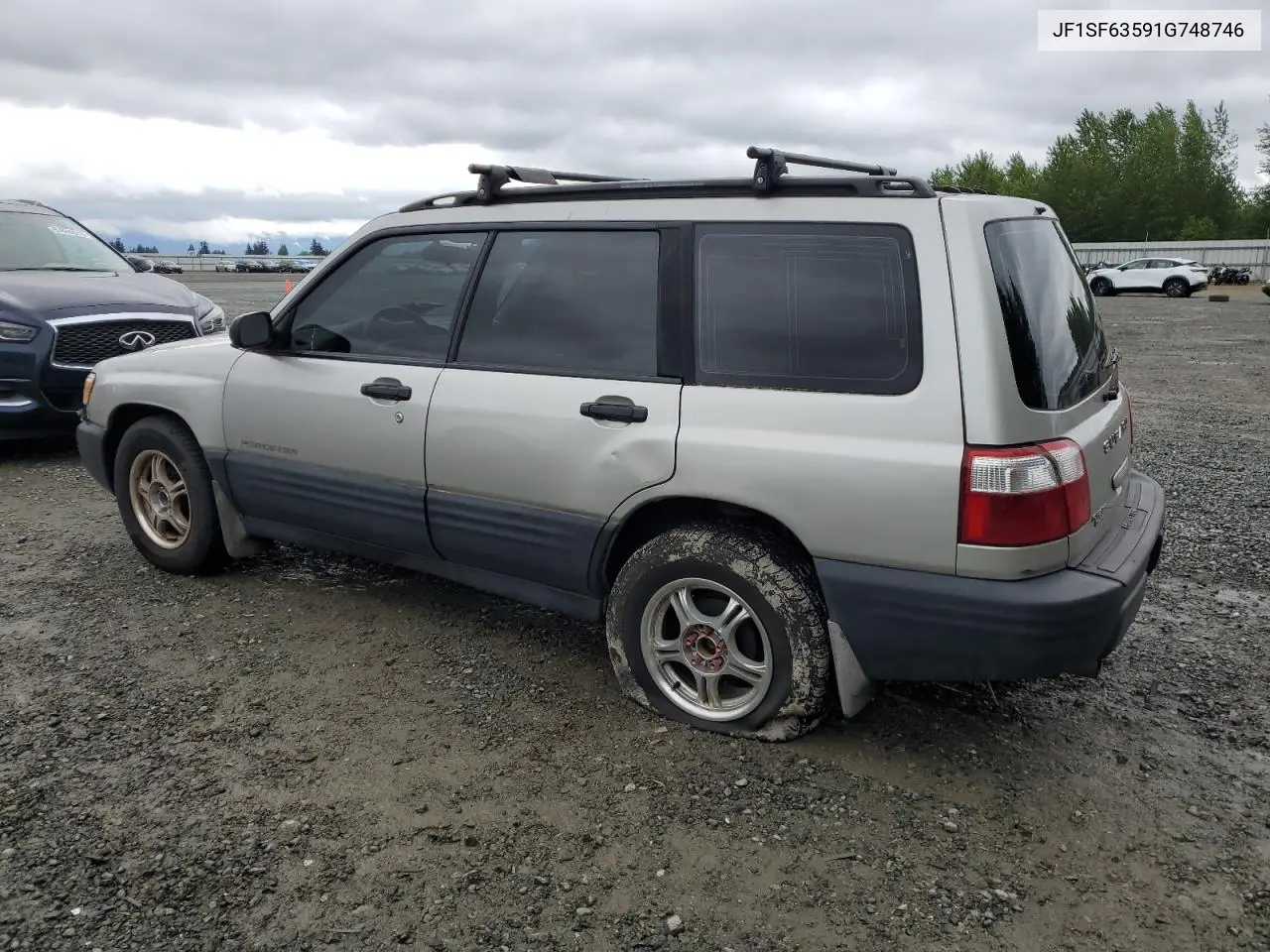 2001 Subaru Forester L VIN: JF1SF63591G748746 Lot: 57610505