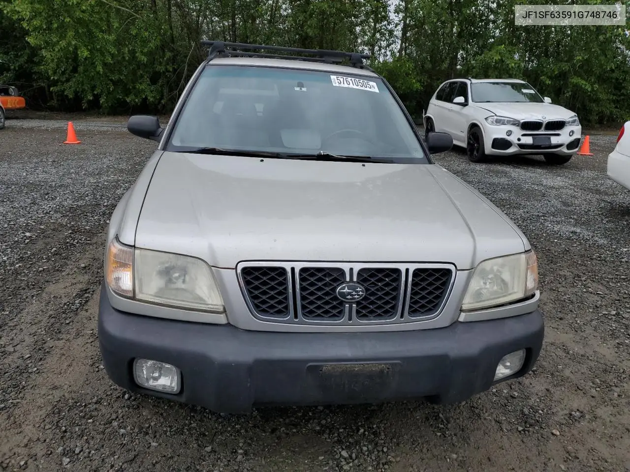 2001 Subaru Forester L VIN: JF1SF63591G748746 Lot: 57610505