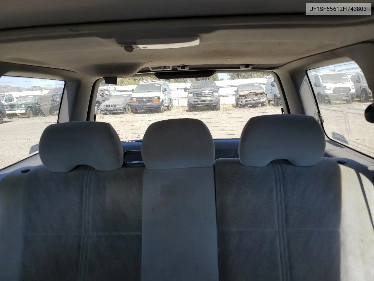 2001 Subaru Forester S VIN: JF1SF65612H743803 Lot: 58748725