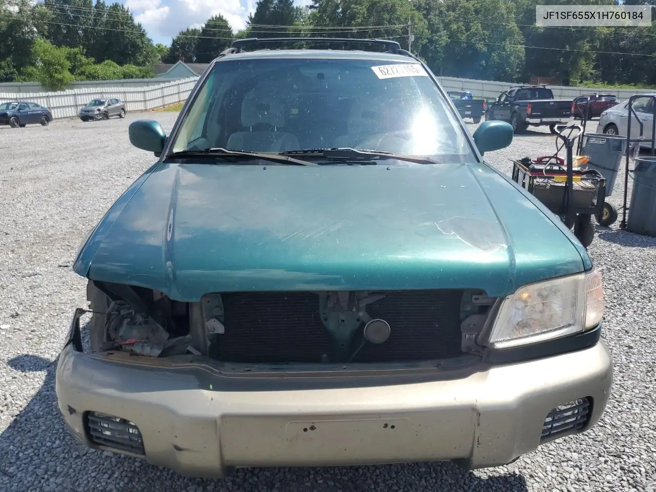2001 Subaru Forester S VIN: JF1SF655X1H760184 Lot: 62727165