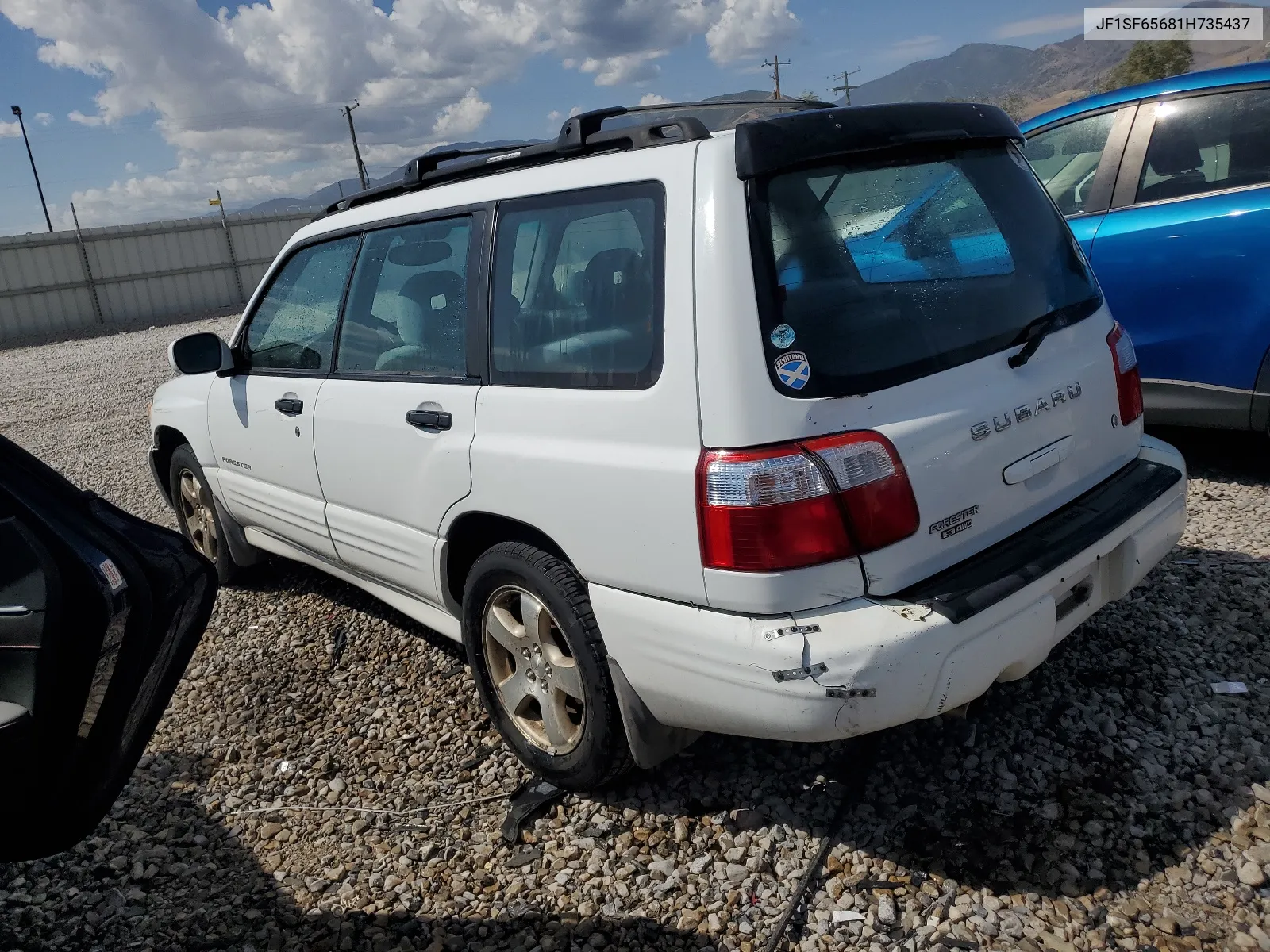 2001 Subaru Forester S VIN: JF1SF65681H735437 Lot: 67119254