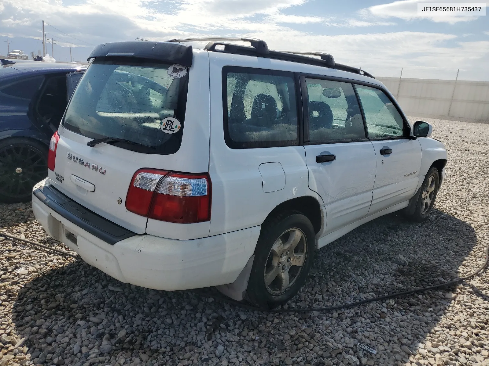 2001 Subaru Forester S VIN: JF1SF65681H735437 Lot: 67119254