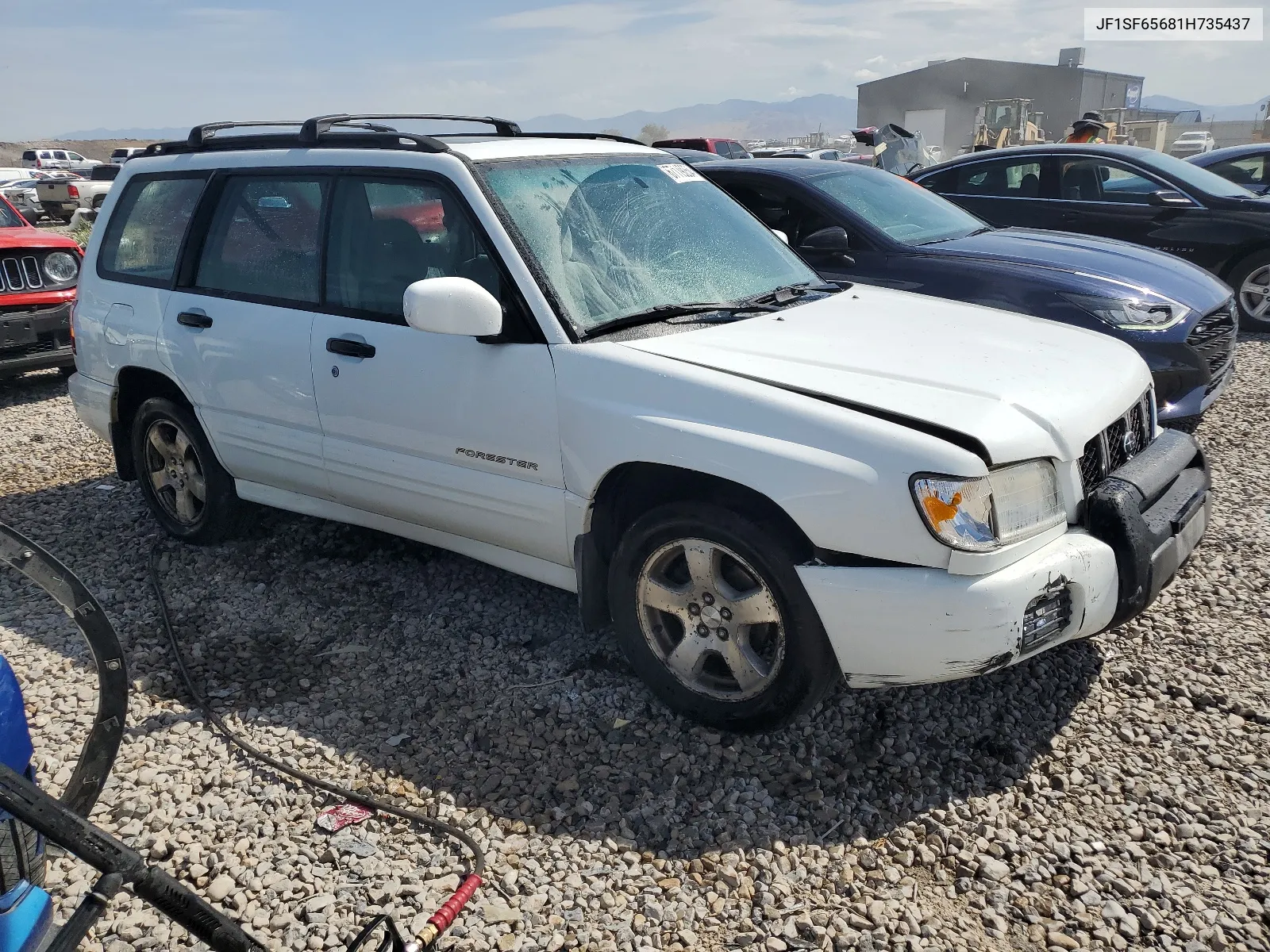 2001 Subaru Forester S VIN: JF1SF65681H735437 Lot: 67119254