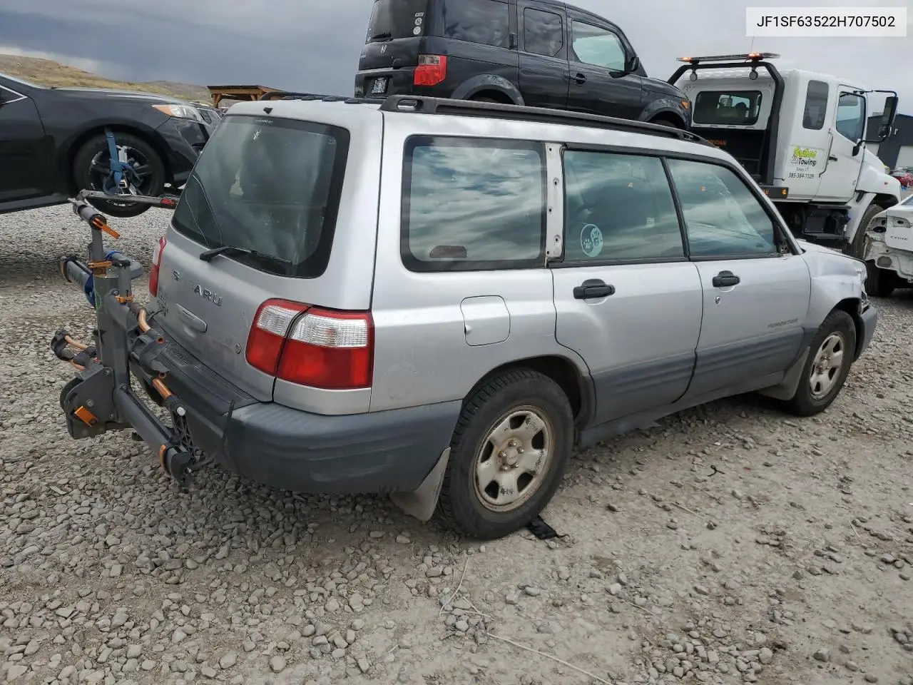 2002 Subaru Forester L VIN: JF1SF63522H707502 Lot: 56715195