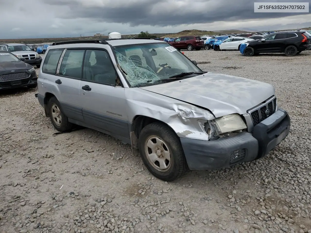 2002 Subaru Forester L VIN: JF1SF63522H707502 Lot: 56715195