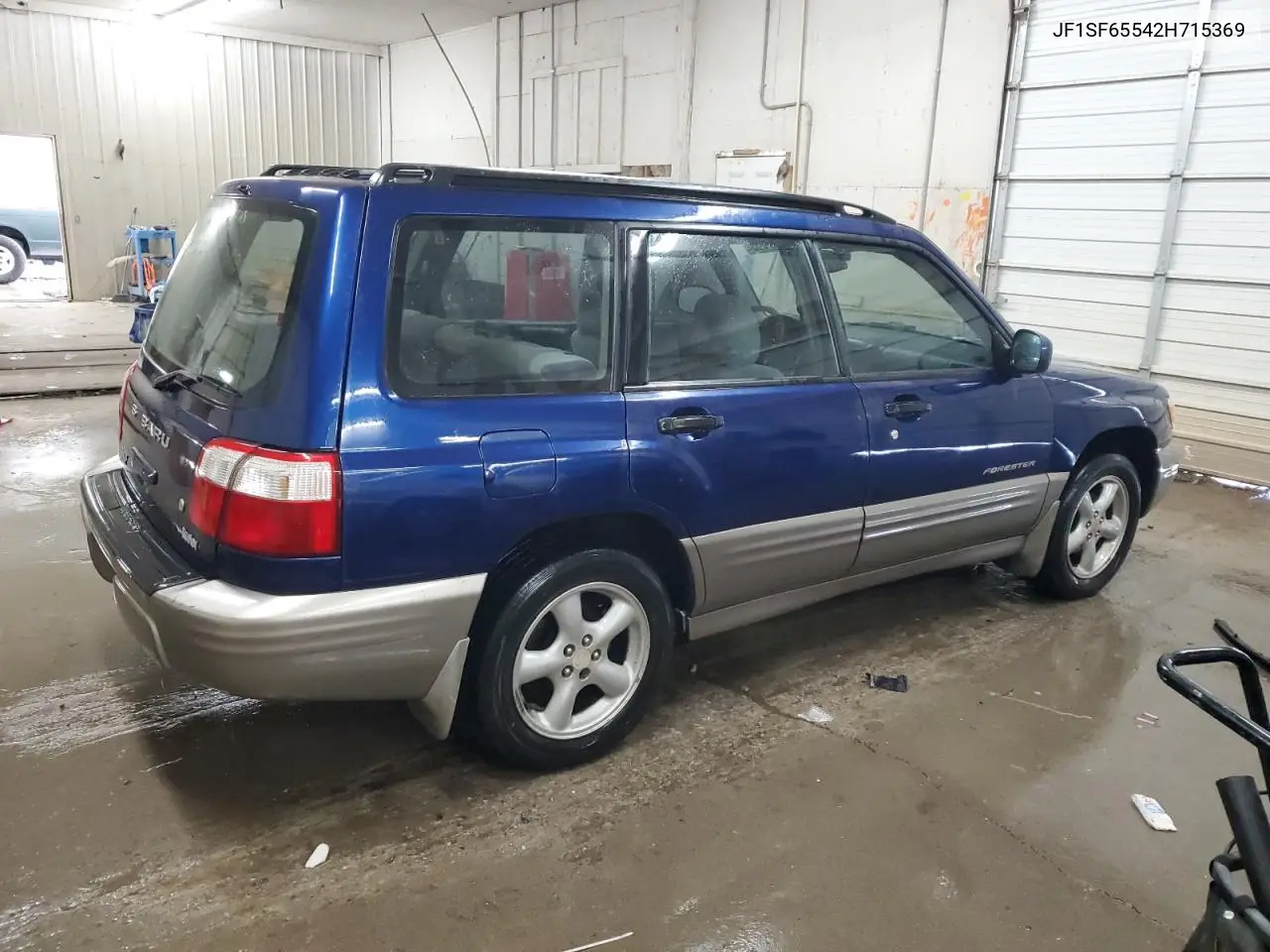 2002 Subaru Forester S VIN: JF1SF65542H715369 Lot: 56717935