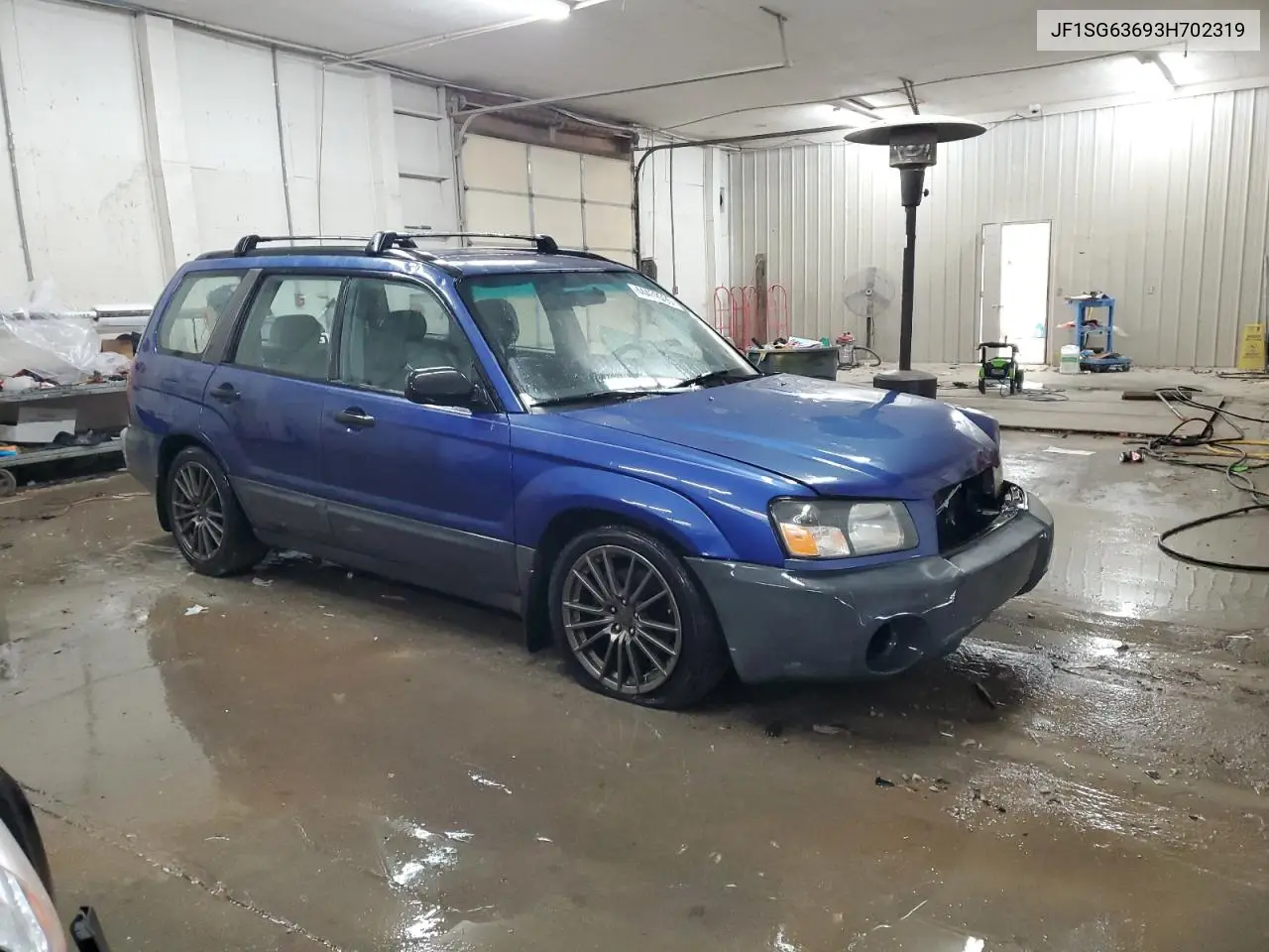 2003 Subaru Forester 2.5X VIN: JF1SG63693H702319 Lot: 44439695