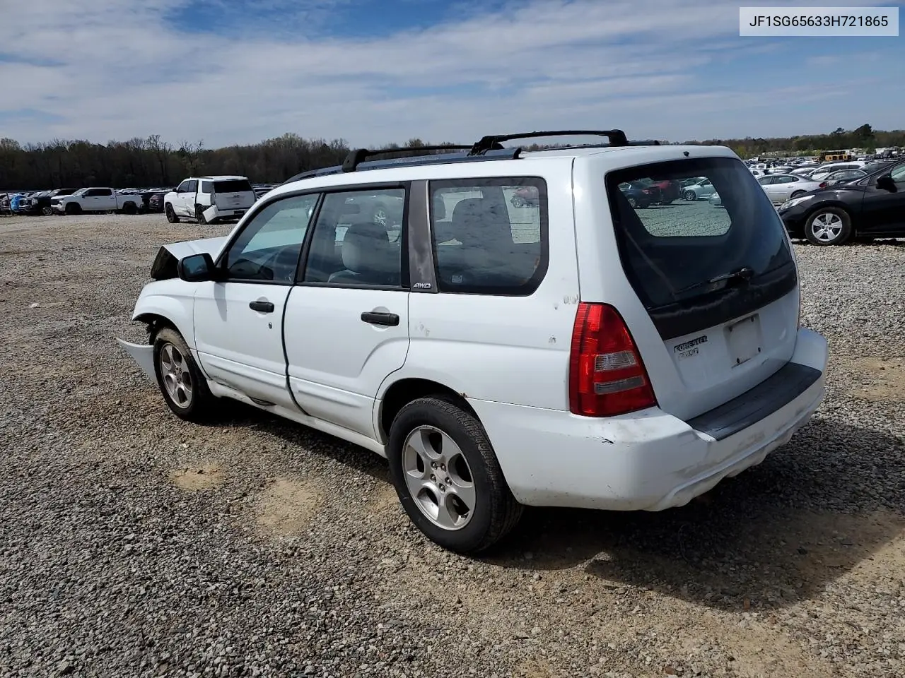 2003 Subaru Forester 2.5Xs VIN: JF1SG65633H721865 Lot: 50411445