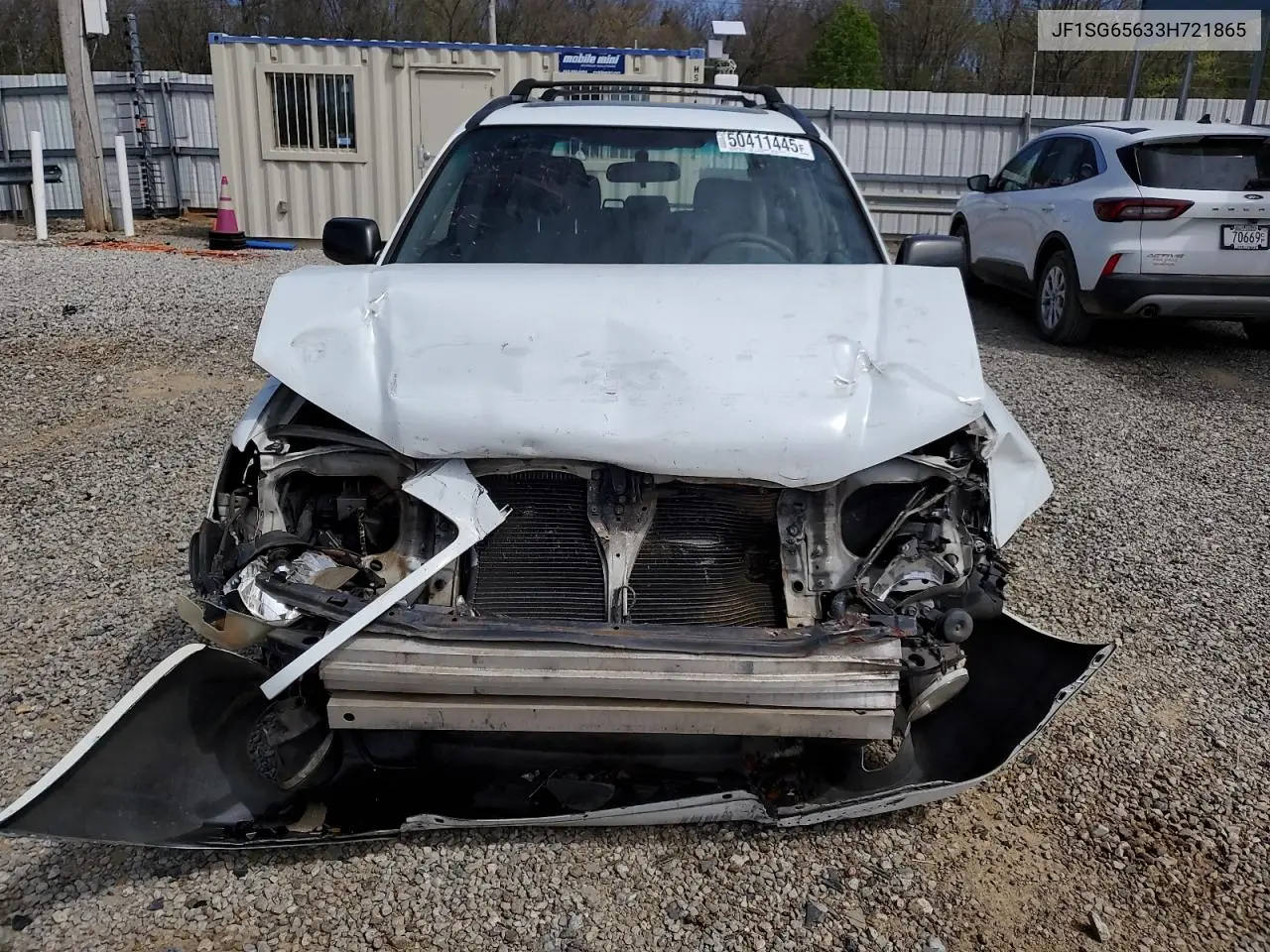 2003 Subaru Forester 2.5Xs VIN: JF1SG65633H721865 Lot: 50411445