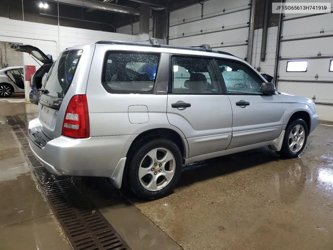 2003 Subaru Forester 2.5Xs VIN: JF1SG65613H741919 Lot: 61595595