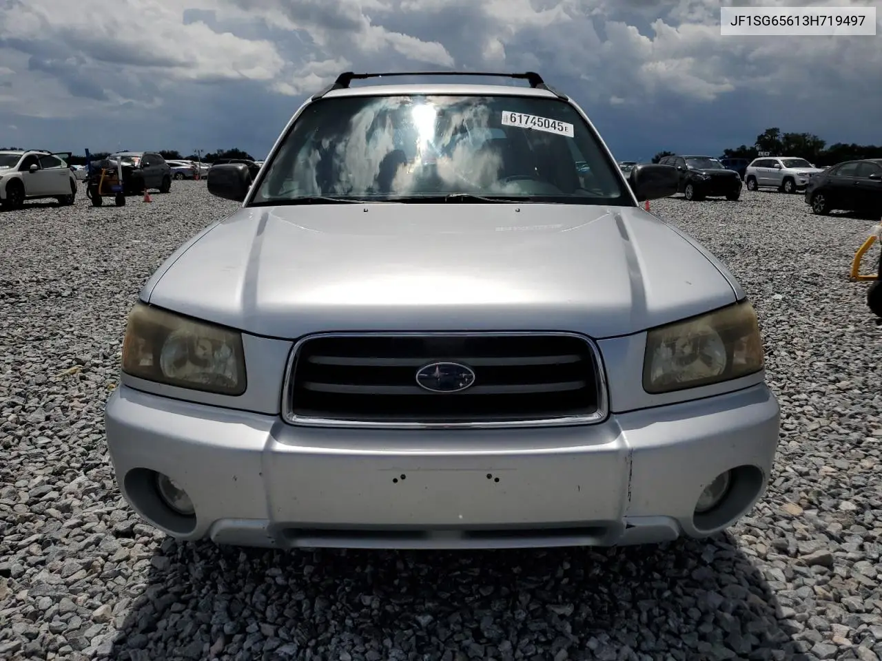 2003 Subaru Forester 2.5Xs VIN: JF1SG65613H719497 Lot: 61745045