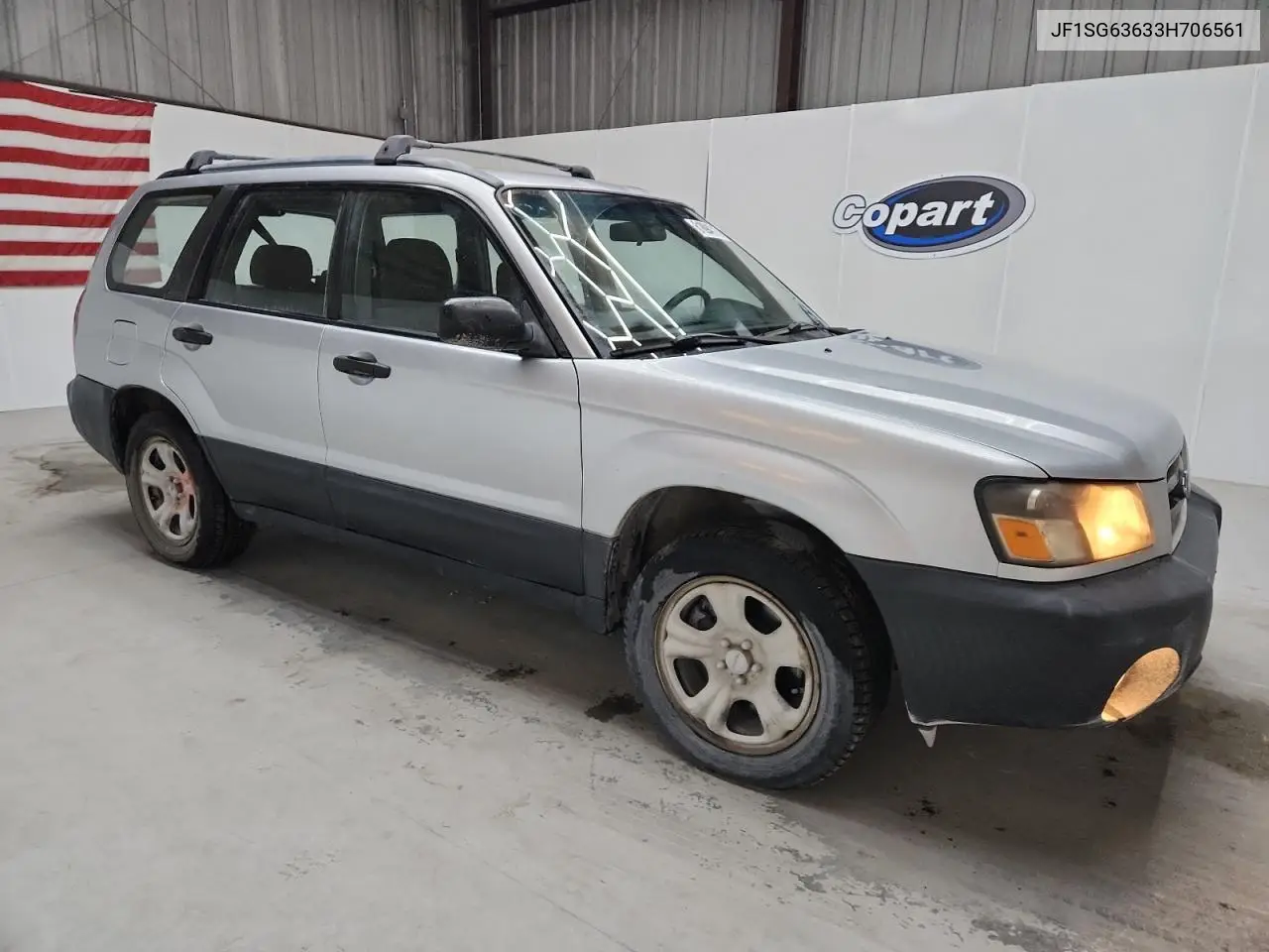 2003 Subaru Forester 2.5X VIN: JF1SG63633H706561 Lot: 61894315