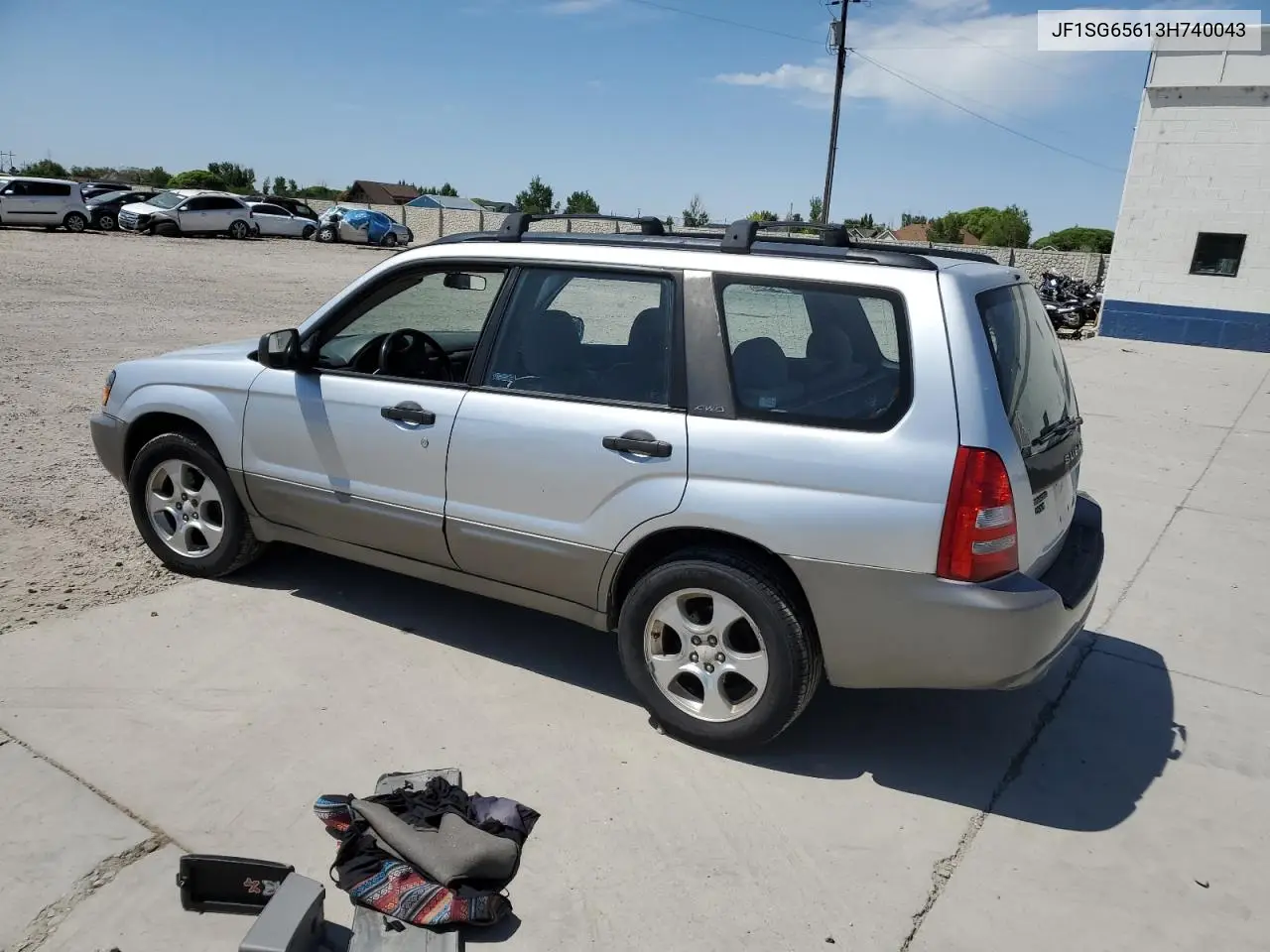 2003 Subaru Forester 2.5Xs VIN: JF1SG65613H740043 Lot: 62869455