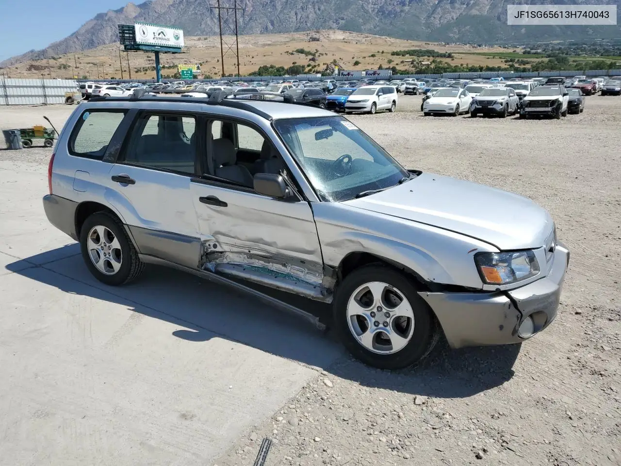 2003 Subaru Forester 2.5Xs VIN: JF1SG65613H740043 Lot: 62869455