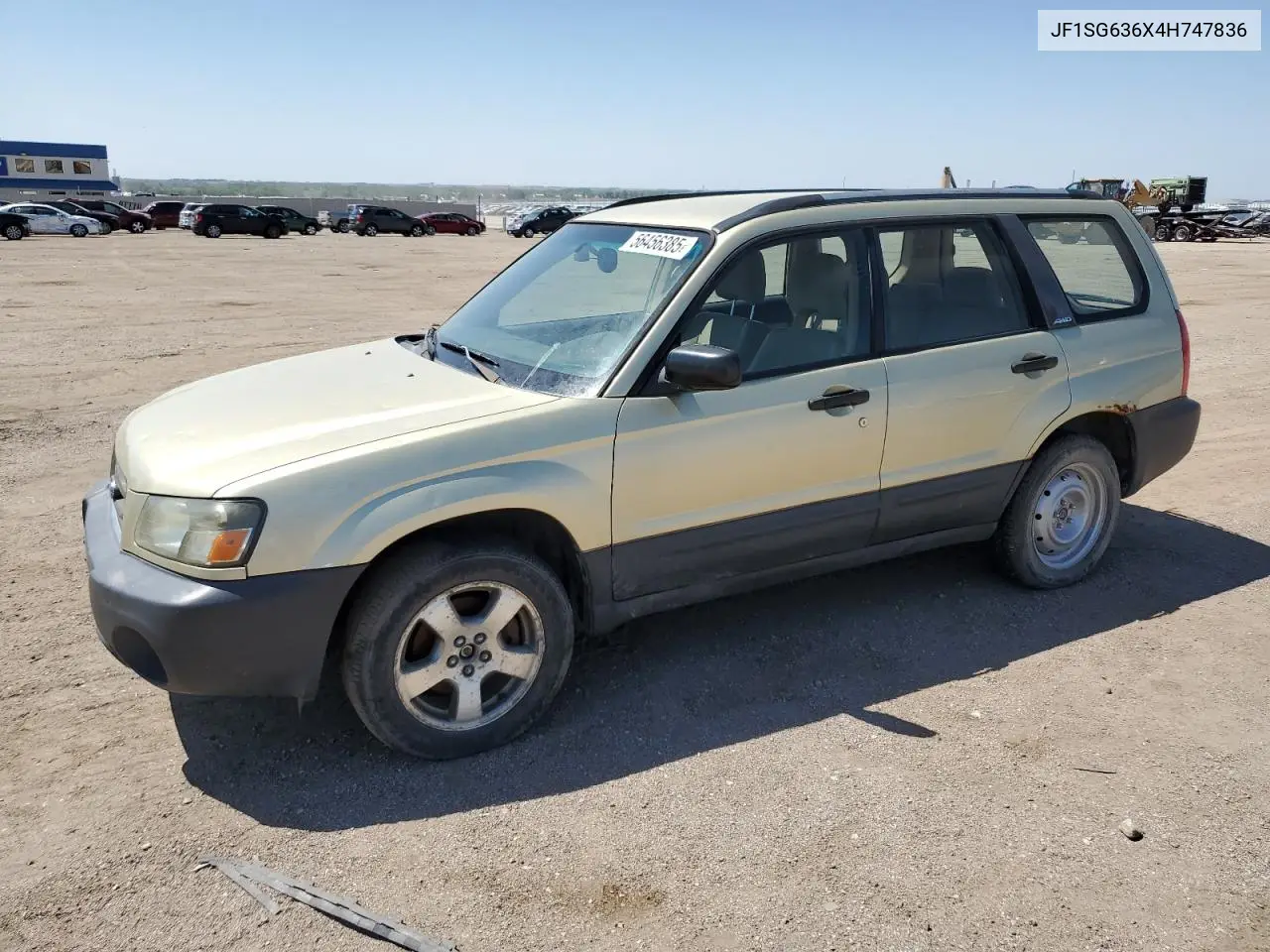 2004 Subaru Forester 2.5X VIN: JF1SG636X4H747836 Lot: 56456385