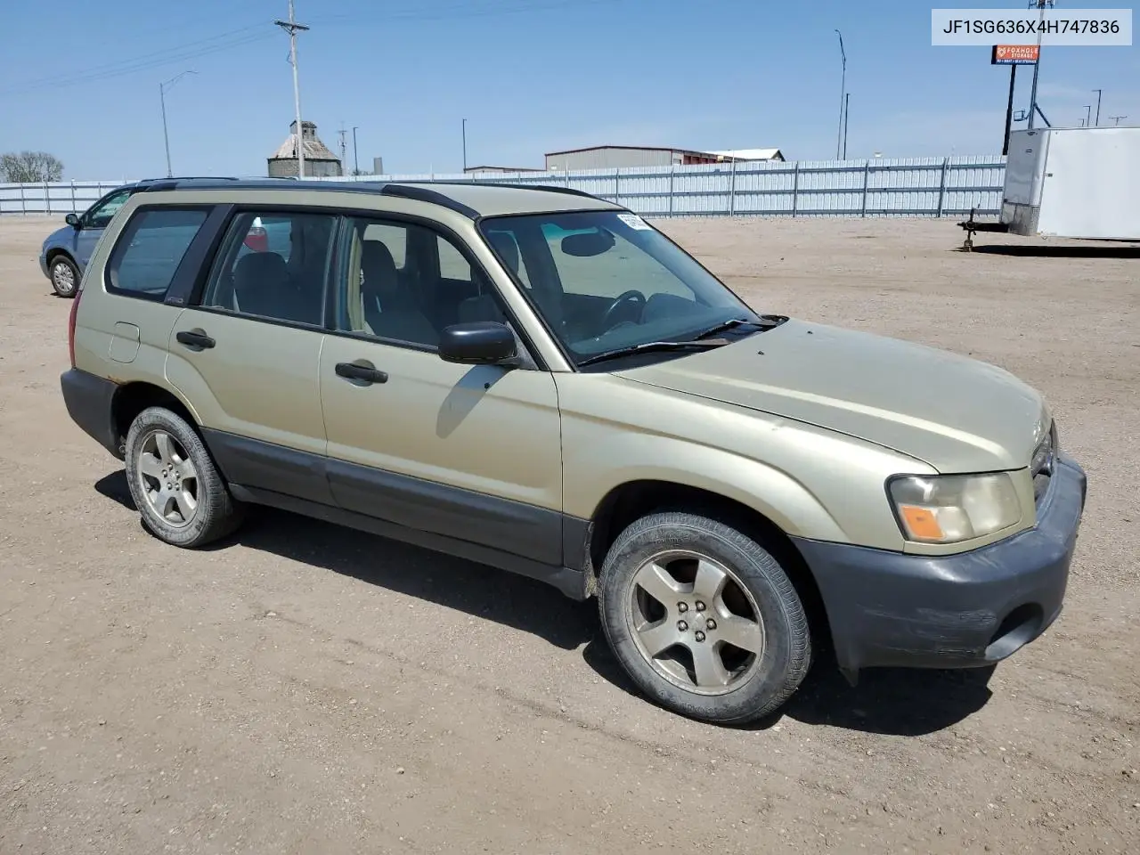 2004 Subaru Forester 2.5X VIN: JF1SG636X4H747836 Lot: 56456385