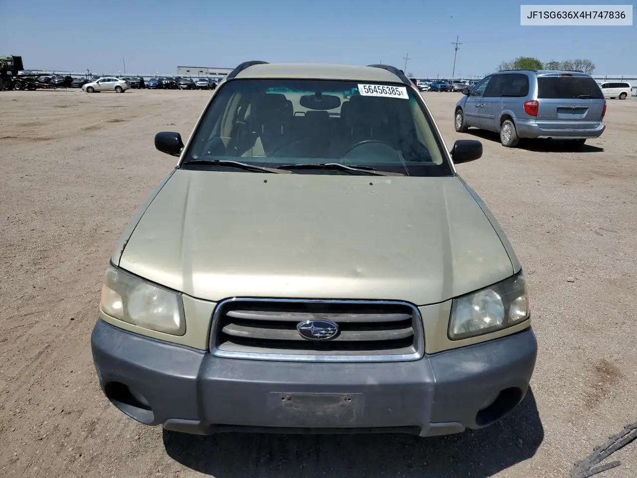 2004 Subaru Forester 2.5X VIN: JF1SG636X4H747836 Lot: 56456385