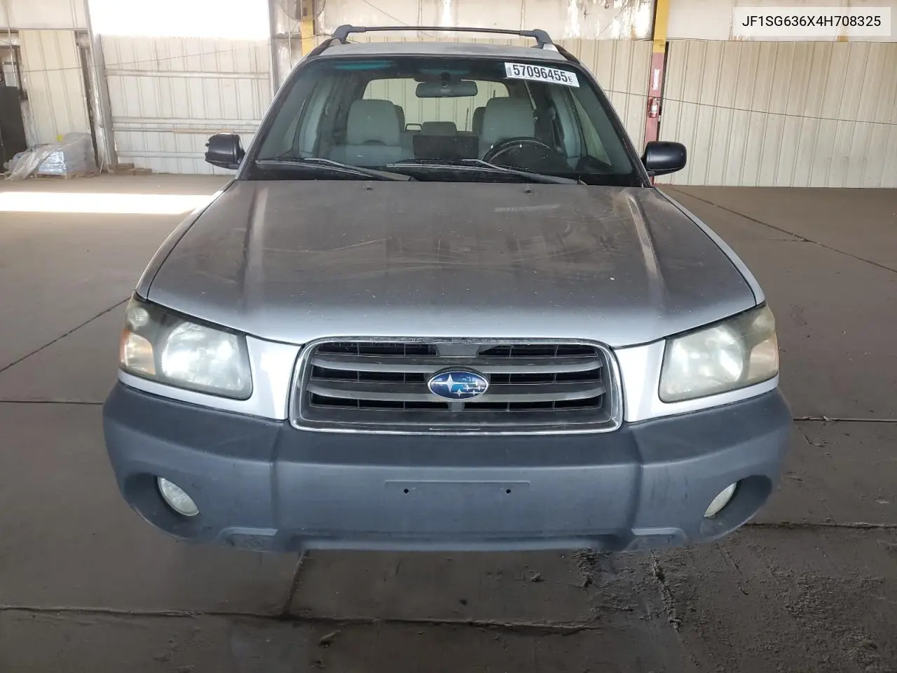 2004 Subaru Forester 2.5X VIN: JF1SG636X4H708325 Lot: 57096455
