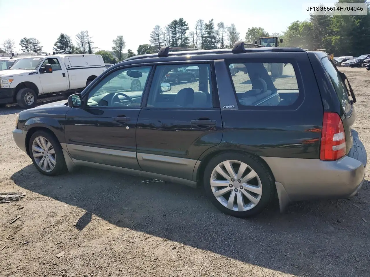 2004 Subaru Forester 2.5Xs VIN: JF1SG65614H704046 Lot: 61029005