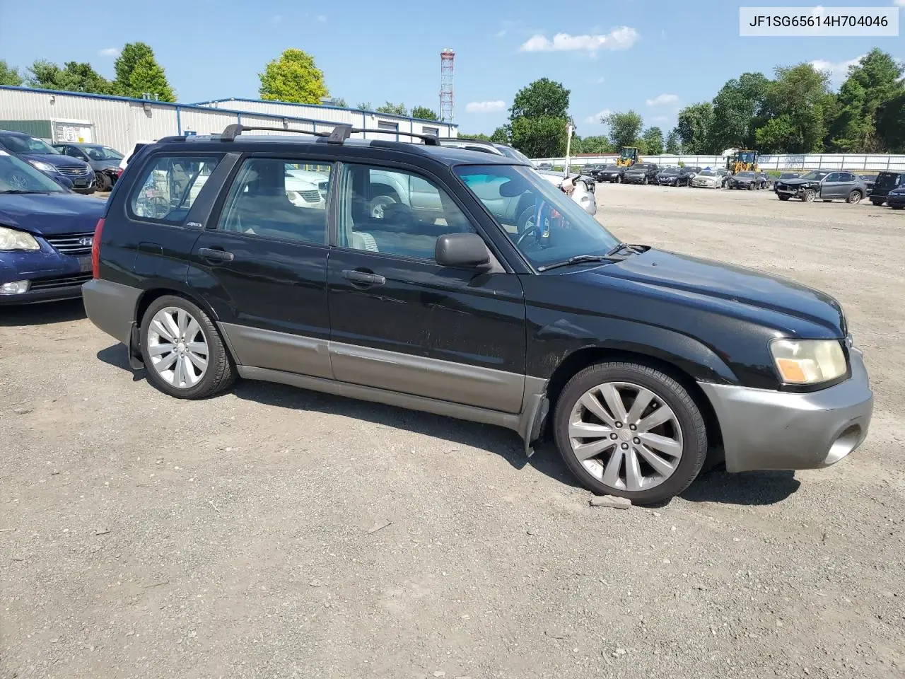 2004 Subaru Forester 2.5Xs VIN: JF1SG65614H704046 Lot: 61029005