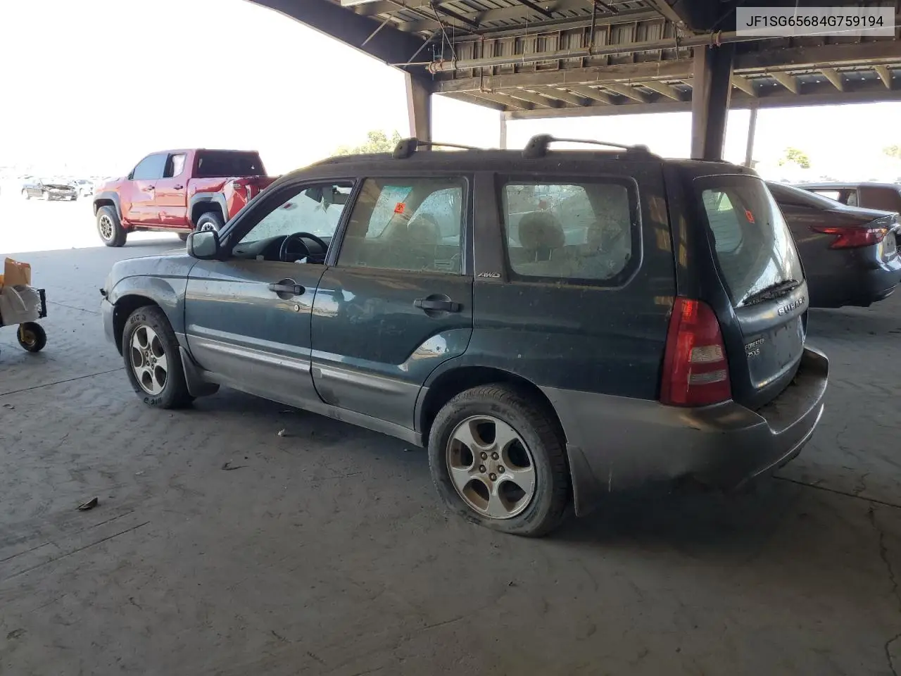 2004 Subaru Forester 2.5Xs VIN: JF1SG65684G759194 Lot: 62057085