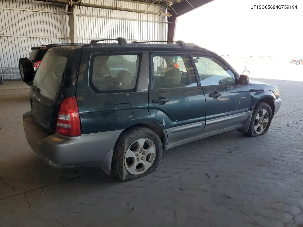 2004 Subaru Forester 2.5Xs VIN: JF1SG65684G759194 Lot: 62057085