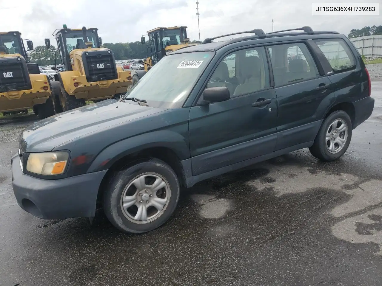 2004 Subaru Forester 2.5X VIN: JF1SG636X4H739283 Lot: 62654915