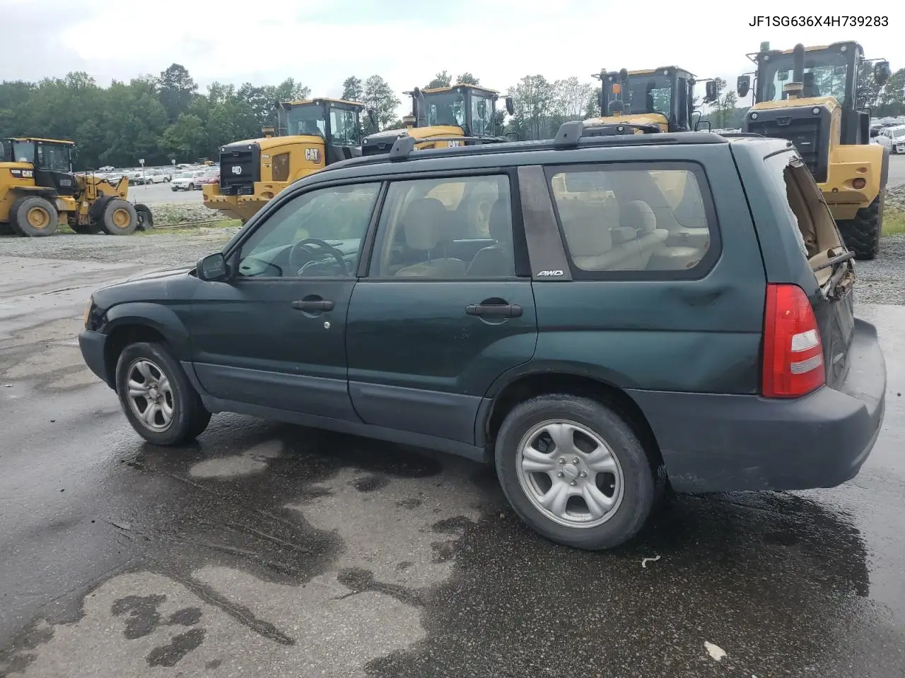2004 Subaru Forester 2.5X VIN: JF1SG636X4H739283 Lot: 62654915