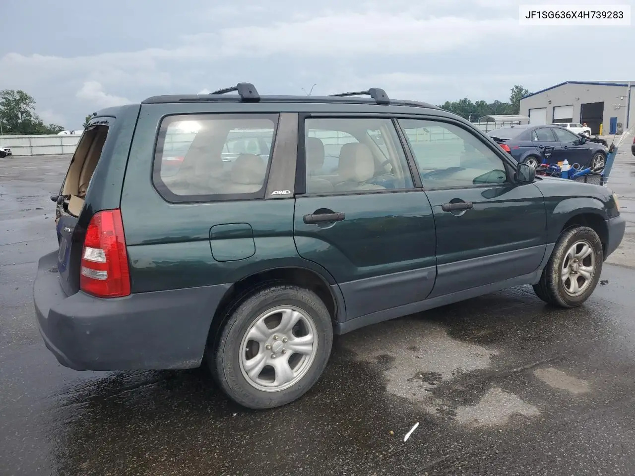 2004 Subaru Forester 2.5X VIN: JF1SG636X4H739283 Lot: 62654915